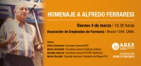 Homenaje a Alfredo Ferraresi